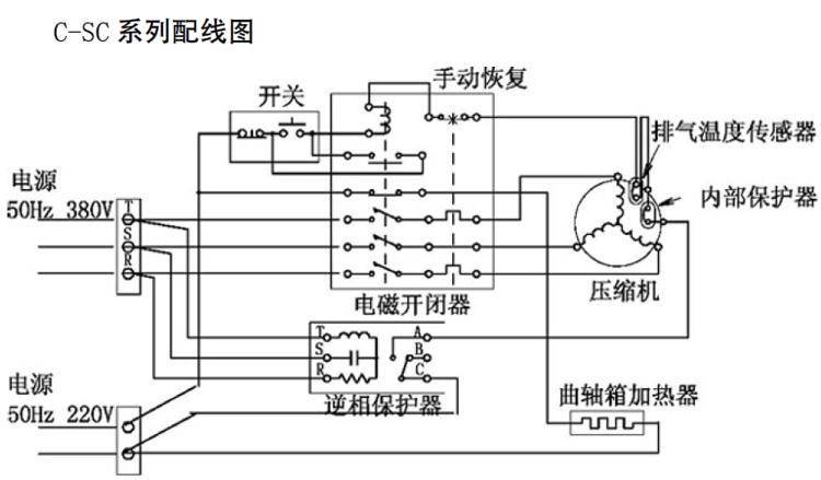 三洋壓縮機配線圖